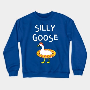 Silly Goose Funny Kids Sunglasses & Floatie Crewneck Sweatshirt